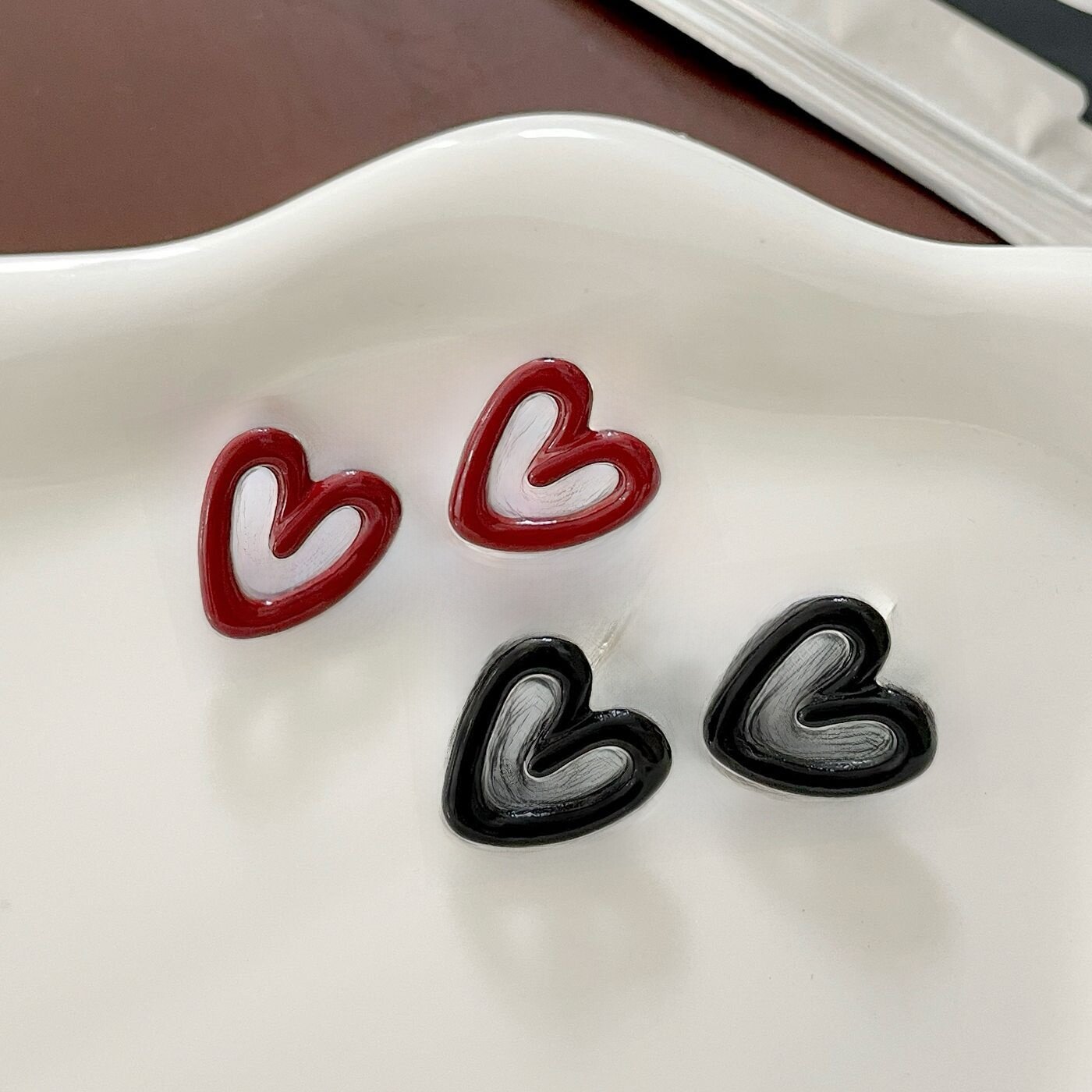 ピアス｜秋冬・新作・ハート・中空・韓国風|undefined