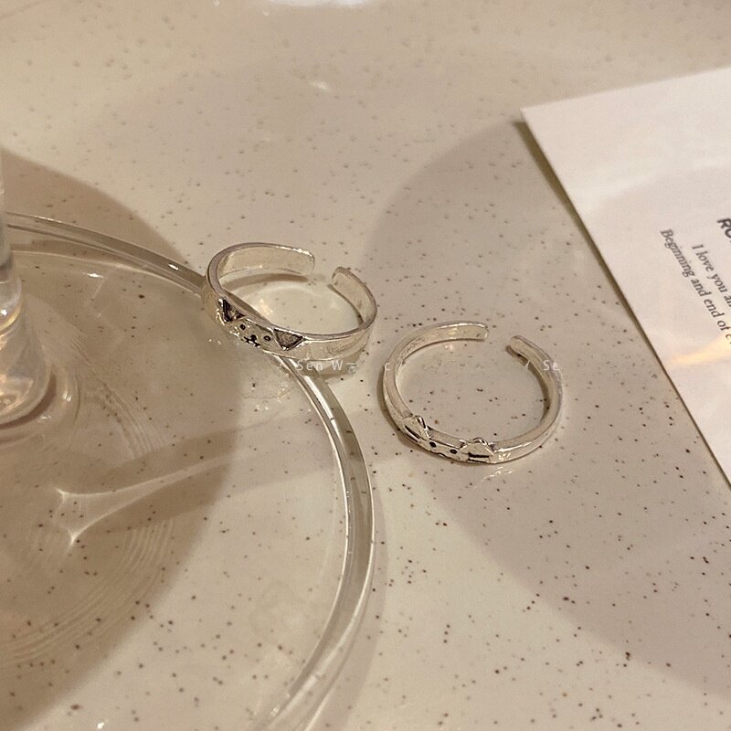 リング｜人気商品・猫・子犬・ペアリング・恋人向け・調整可能|undefined