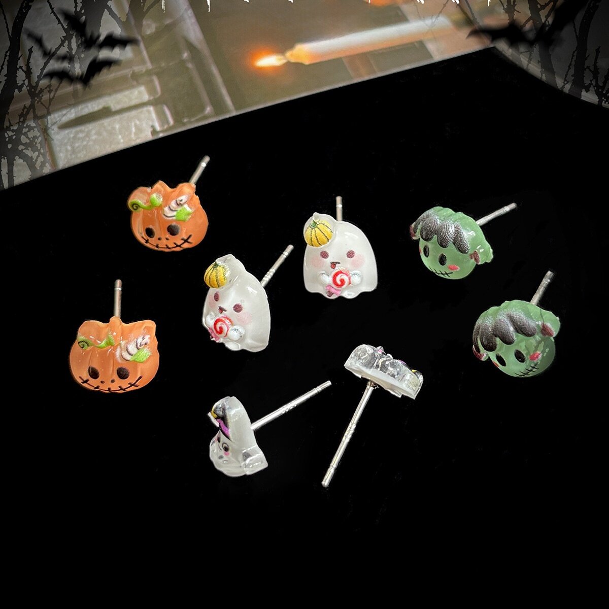 ピアス｜ハロウィーン・モンスター・かわいい・個性的・アクセサリー|undefined
