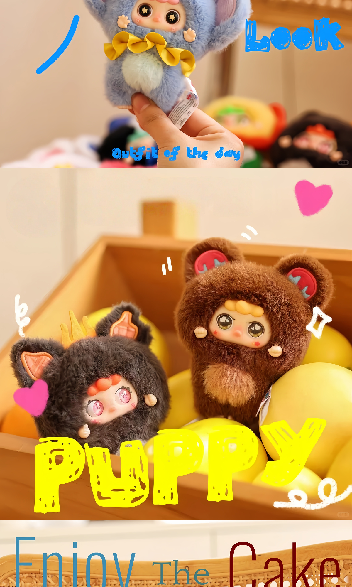 BABY THREE】ブラインドボックス｜ぬいぐるみ・可愛い・MIGOオリジナル