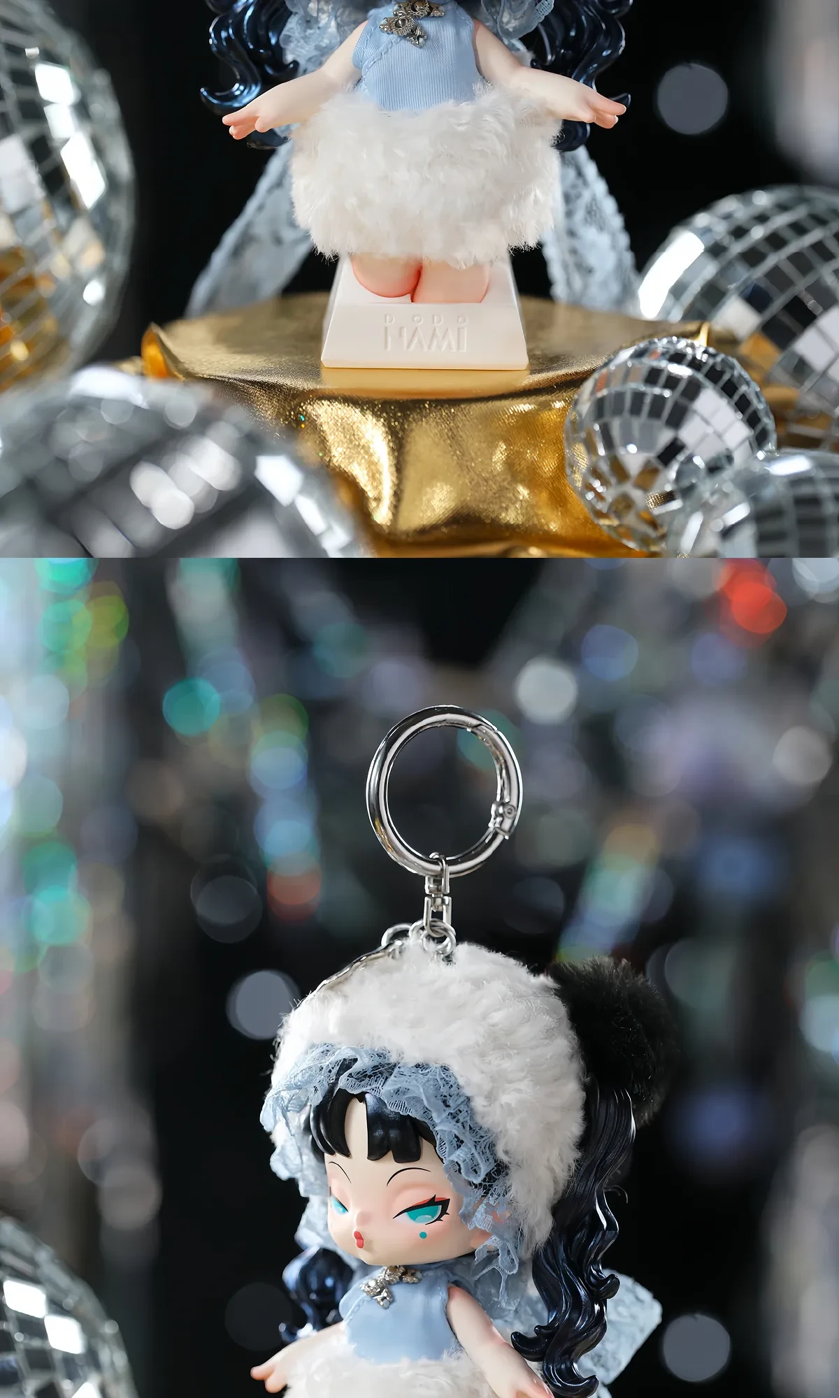 DODOSUGAR】DODONAMI Midnight Discoキーホルダー｜ブラインドボックス