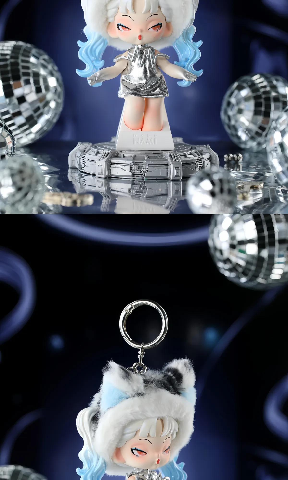 DODOSUGAR】DODONAMI Midnight Discoキーホルダー｜ブラインドボックス