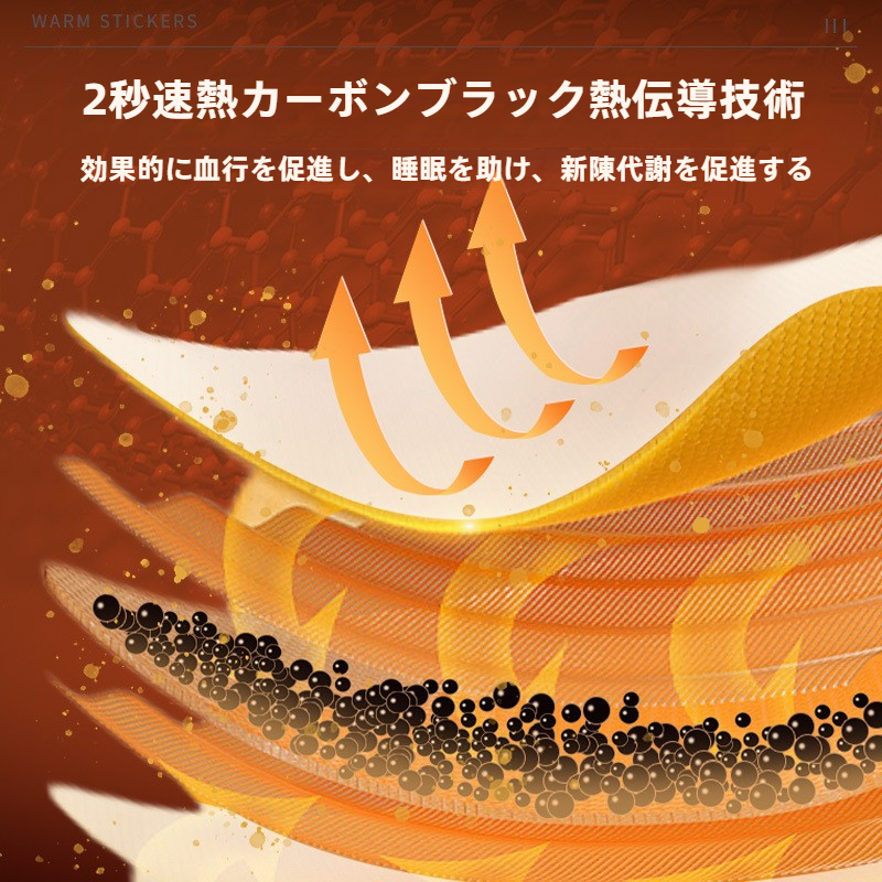 温熱パッチ｜冬の寒さ対策・超長時間発熱・艾草と益母草配合の生理痛緩和・家庭用日用品|undefined