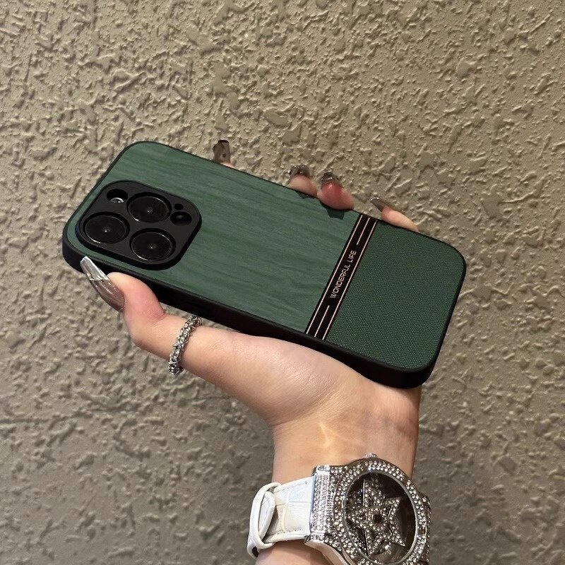 スマホケース｜Apple 17 Pro Max用・無地・レザー・高級感・デジタル機器・スマホ保護ケース|undefined