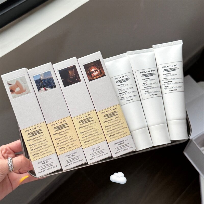 【PEACH JO】ハンドクリーム｜保湿・潤い・ 暖炉の安らぎ ラウンジ・フレグランス・パーソナルケア・ボックスギフト|undefined