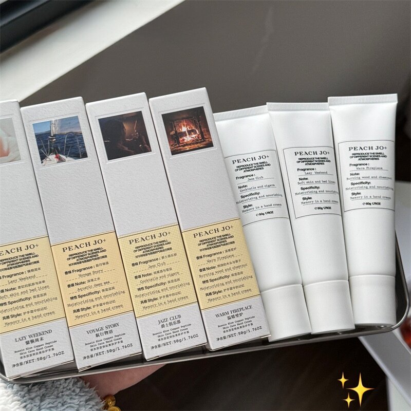 【PEACH JO】ハンドクリーム｜保湿・潤い・ 暖炉の安らぎ ラウンジ・フレグランス・パーソナルケア・ボックスギフト|undefined