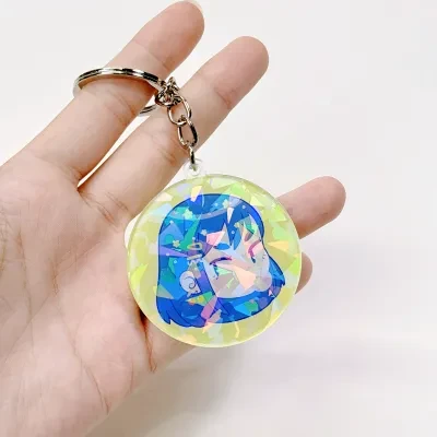 WOWオリジナル ホログラムアクキー｜キラキラ・オリジナル・アクリル・推し活