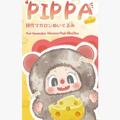 BABY THREE 【BABY THREE】Pippa 初代マカロンシリーズ｜ぬいぐるみ・正規版・ブラインドボックス・チャームフィギュア・おもちゃ・ギフト