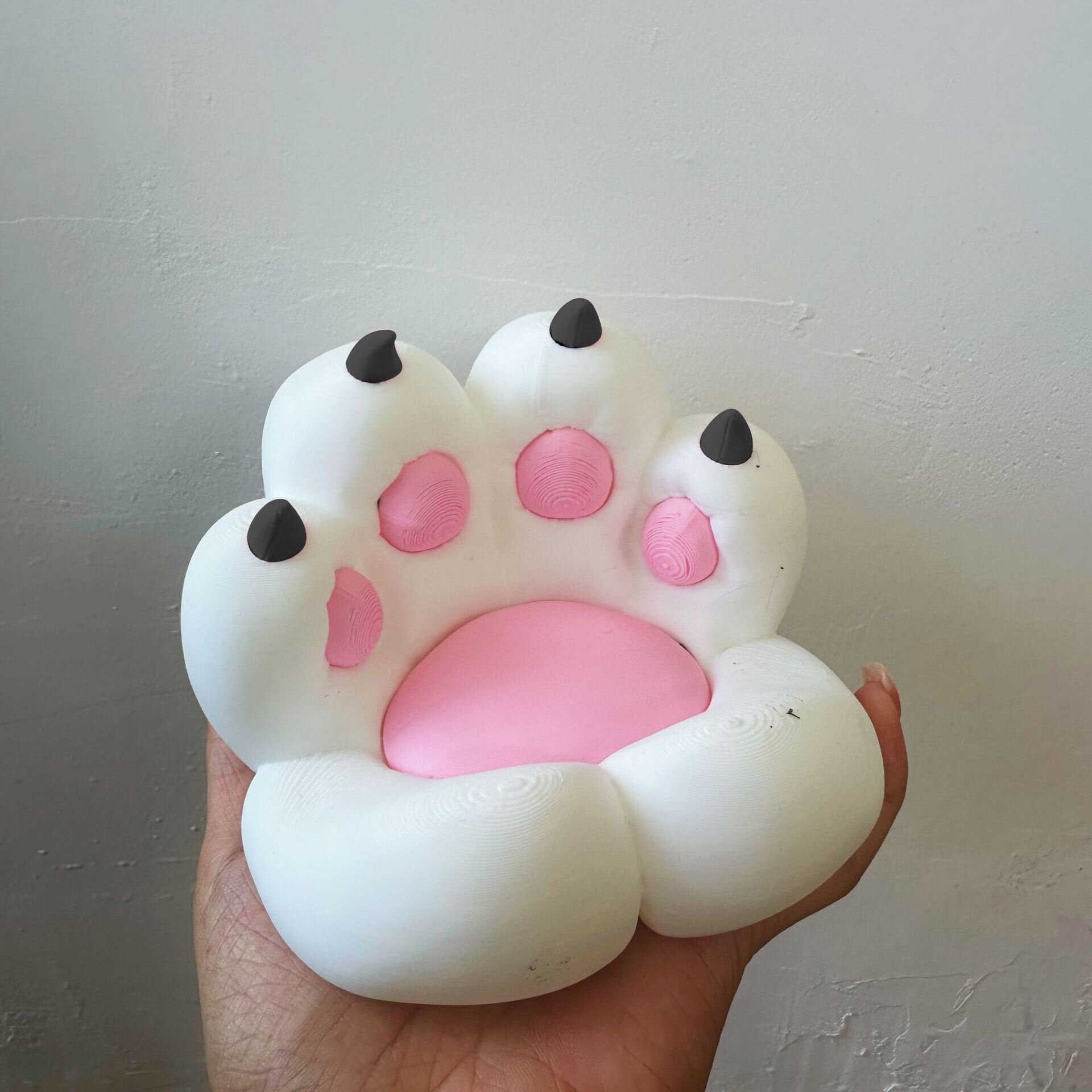 スマホスタンド｜猫の肉球トレイ・卓上置き・3Dプリント・かわいい・おしゃれなインテリア雑貨|undefined