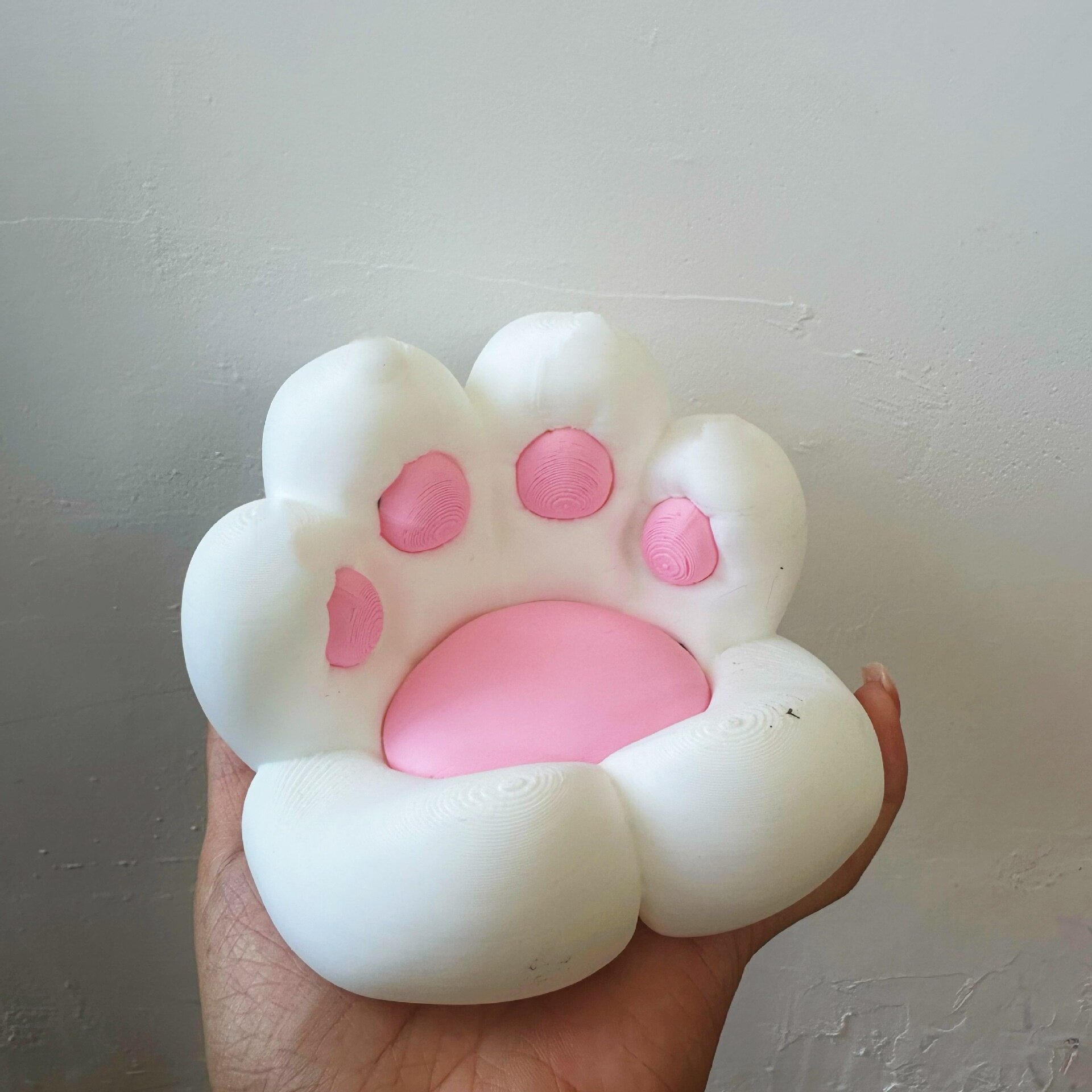 スマホスタンド｜猫の肉球トレイ・卓上置き・3Dプリント・かわいい・おしゃれなインテリア雑貨|undefined