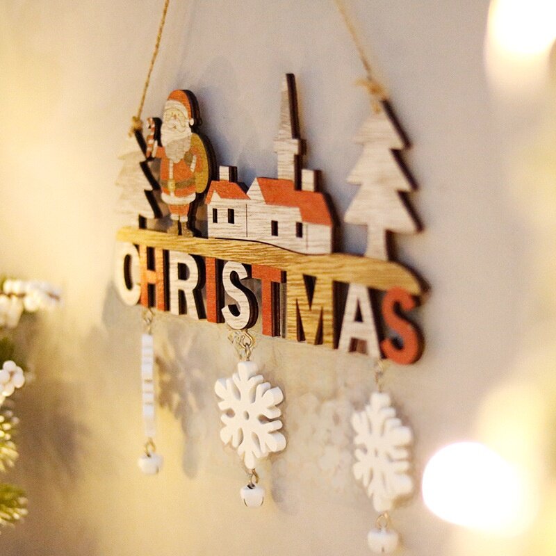 クリスマス飾り｜木製オーナメント・ドア飾り・クリスマスプレゼント・クリエイティブ・レストラン・ホームデコレーション|undefined