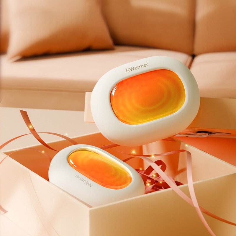 ミニハンドウォーマー｜充電式カイロ・ポータブル・３段階温度調節・冬の必需品・あったか・便利・可愛い|undefined