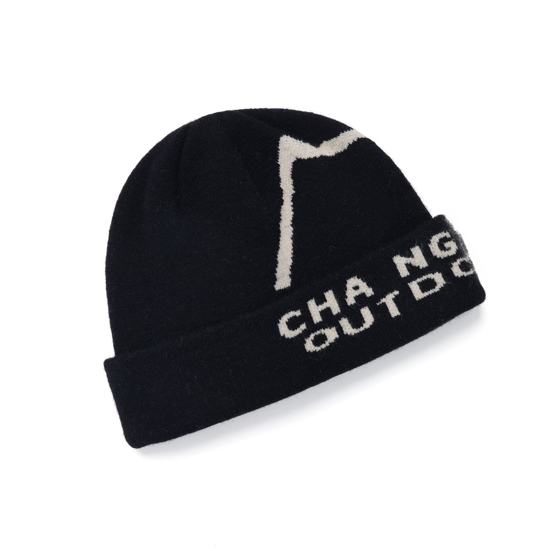 ニット帽・アルファベット柄・防寒・保温・ストリート・アウトドア・普段使い|undefined