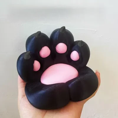 FunCASE スマホスタンド｜猫の肉球トレイ・卓上置き・3Dプリント・かわいい・おしゃれなインテリア雑貨