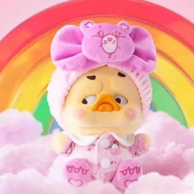 1983toys 【1983toys】カラフルダック登場！｜Upset Duck×ラブリーベア コラボ限定！ぬいぐるみキーホルダー・レインボーカラー・愛らしい・癒やし系・サプライズトイ