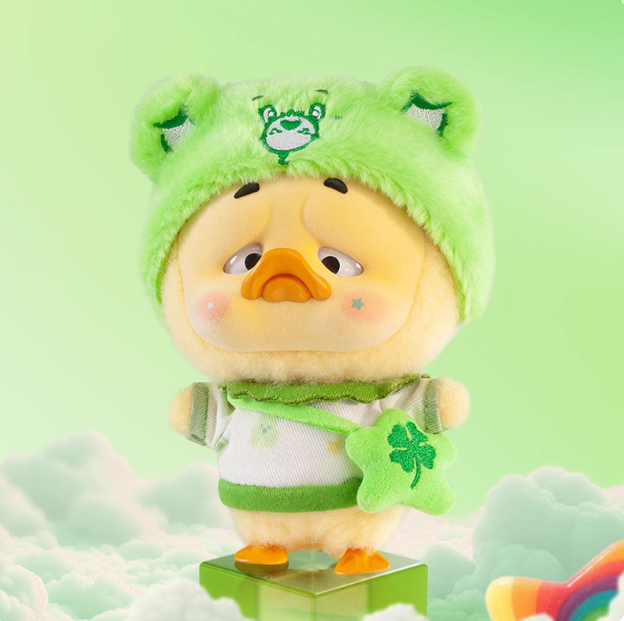 【1983toys】カラフルダック登場！｜Upset Duck×ラブリーベア コラボ限定！ぬいぐるみキーホルダー・レインボーカラー・愛らしい・癒やし系・サプライズトイ|undefined