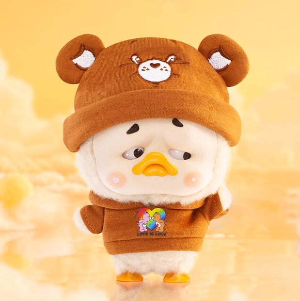 【1983toys】カラフルダック登場！｜Upset Duck×ラブリーベア コラボ限定！ぬいぐるみキーホルダー・レインボーカラー・愛らしい・癒やし系・サプライズトイ|undefined