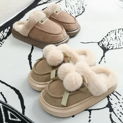 ルームシューズ｜厚底・裏起毛・滑り止め・あったか・ふわふわ・もこもこ・かわいい・おしゃれ