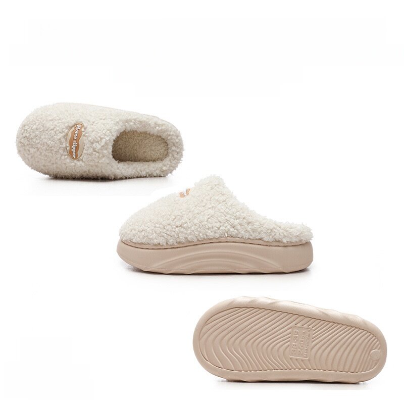 ルームスリッパ｜防臭・滑り止め・暖かい・綿素材・厚底・秋冬|undefined