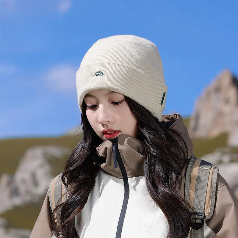 ニットビーニー｜秋冬・保温・帽子・ニット帽・防寒・耳当て・大頭囲・レディース・おしゃれ・万能・小顔効果・暖かい|undefined