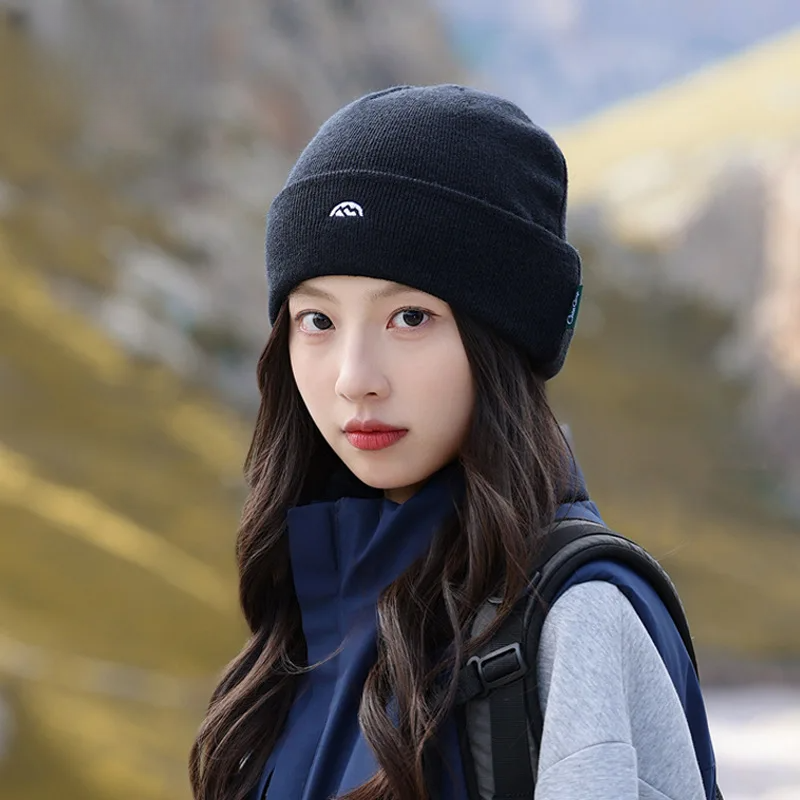 ニットビーニー｜秋冬・保温・帽子・ニット帽・防寒・耳当て・大頭囲・レディース・おしゃれ・万能・小顔効果・暖かい|undefined