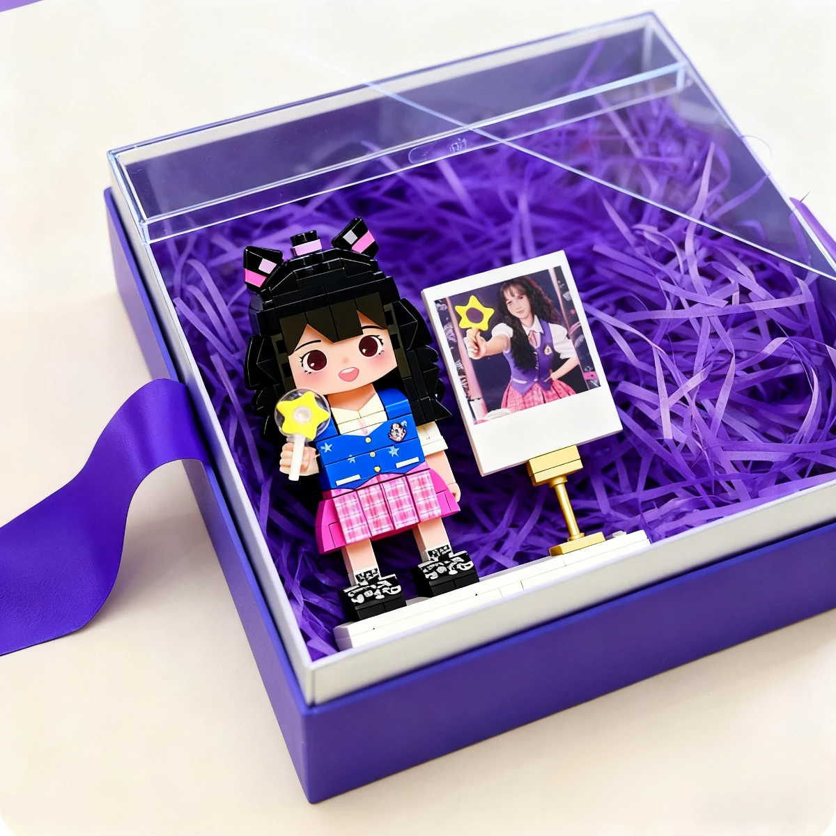 ブロック人形｜写真でデザイン・ミニ・思い出を形に・ギフト・推し活・記念日|undefined