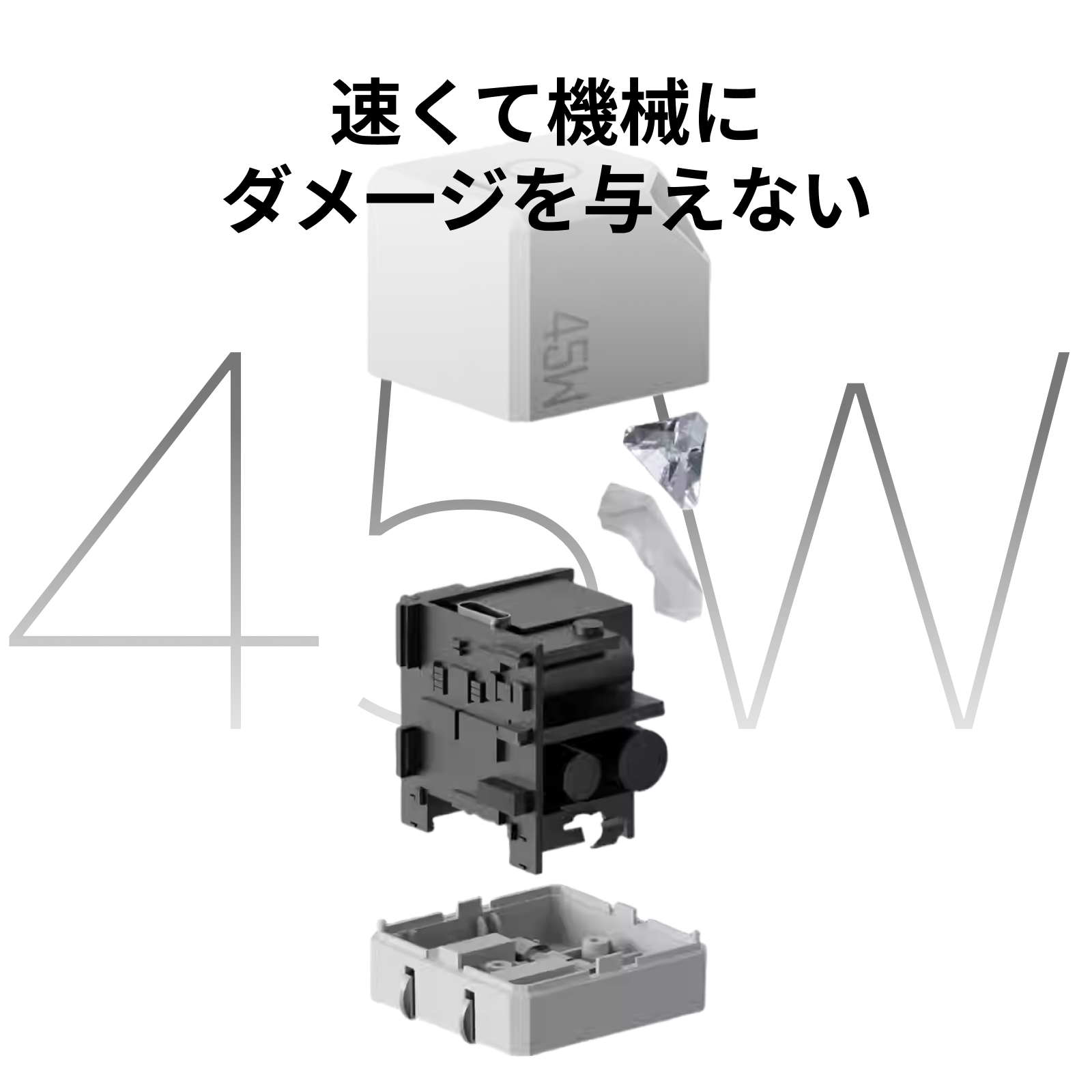 TEGIC 45W充電器｜窒化ガリウム採用・iPhone 15 Pro Max/16対応・PD急速充電・Type-Cポート・コンパクト・おしゃれ・充電アダプターセット|undefined