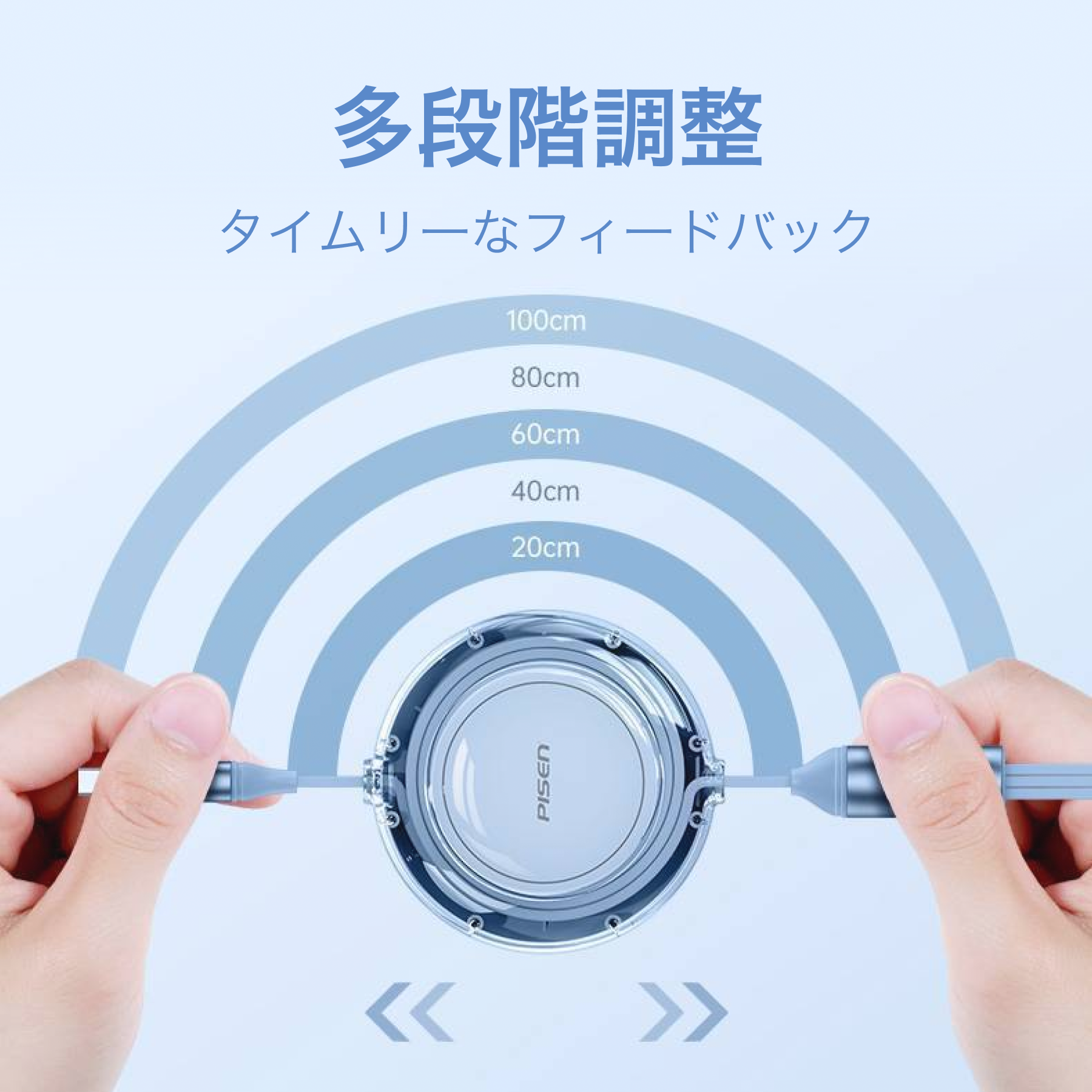 PISEN 3in1速充データケーブル｜伸縮式・6A充電対応・Apple・Huawei・Android・Type-Cスマホ・車載用|undefined
