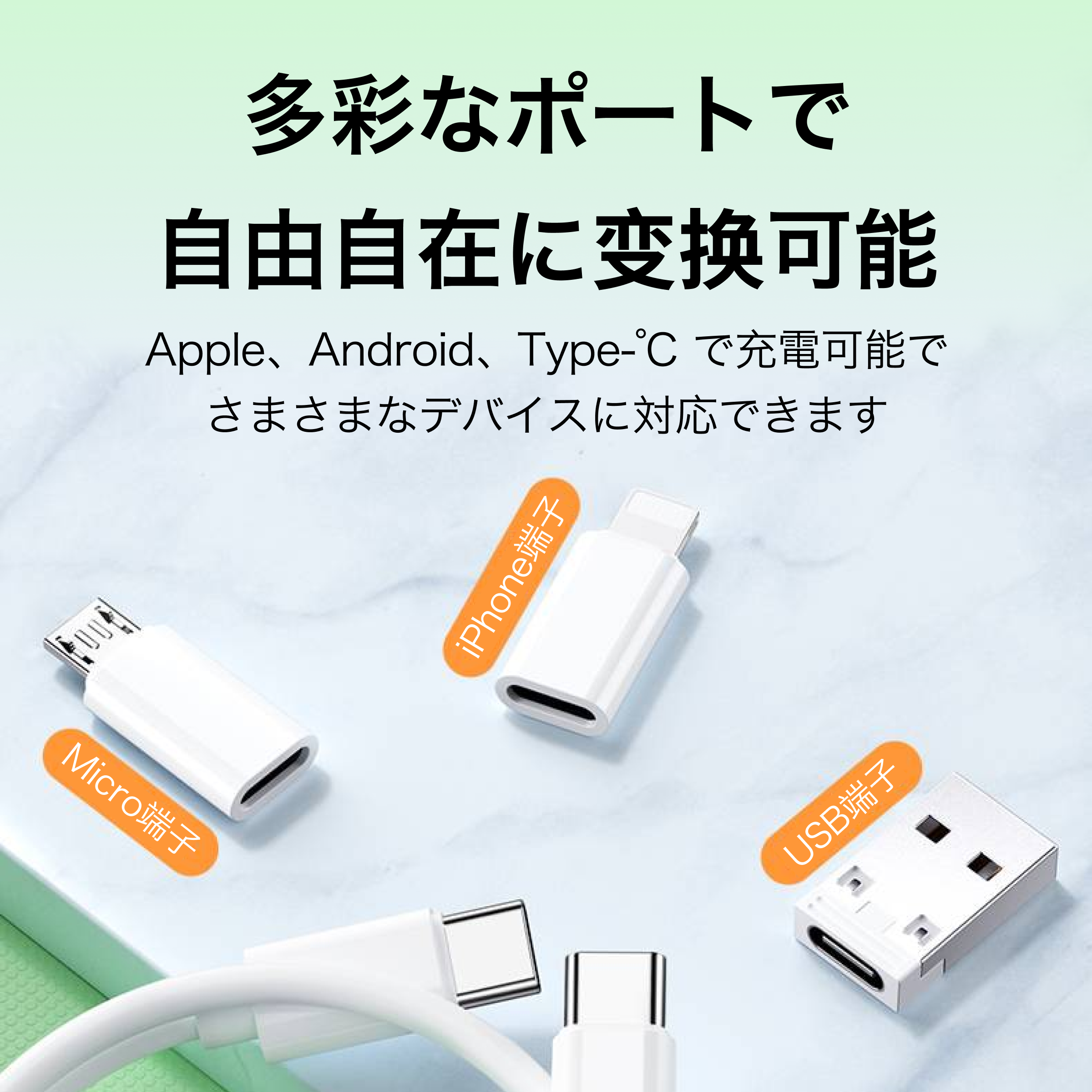 PISEN充電ケーブル｜60W・データケーブル・多機能・携帯収納・3in1・ミニ・アウトドア・充電ケーブル・急速充電・超便利な収納式、多機能収納ケース|undefined