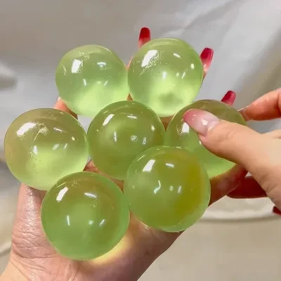 スクイーズボール｜ストレス解消・グレープフルーツ・手作り・おもちゃ