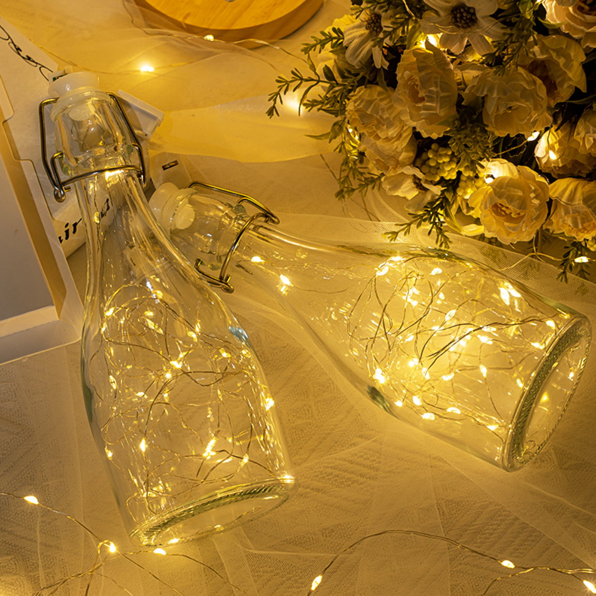 【クリスマスお祝い！】パーティー 飾りライト｜室内・室外でも大活躍、ロマンチックな雰囲気を追加出来ます！|undefined