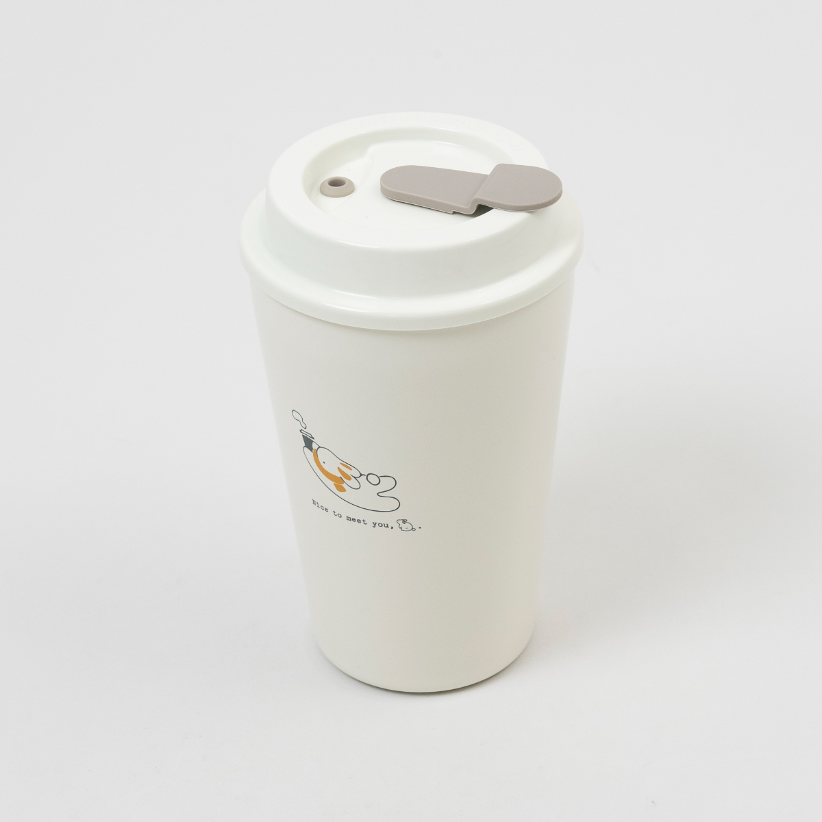 【樹可】保温 保冷コーヒーボトル（350ml）｜ステインレス・エナメル2層設計、ハンドルストラップ付き|undefined