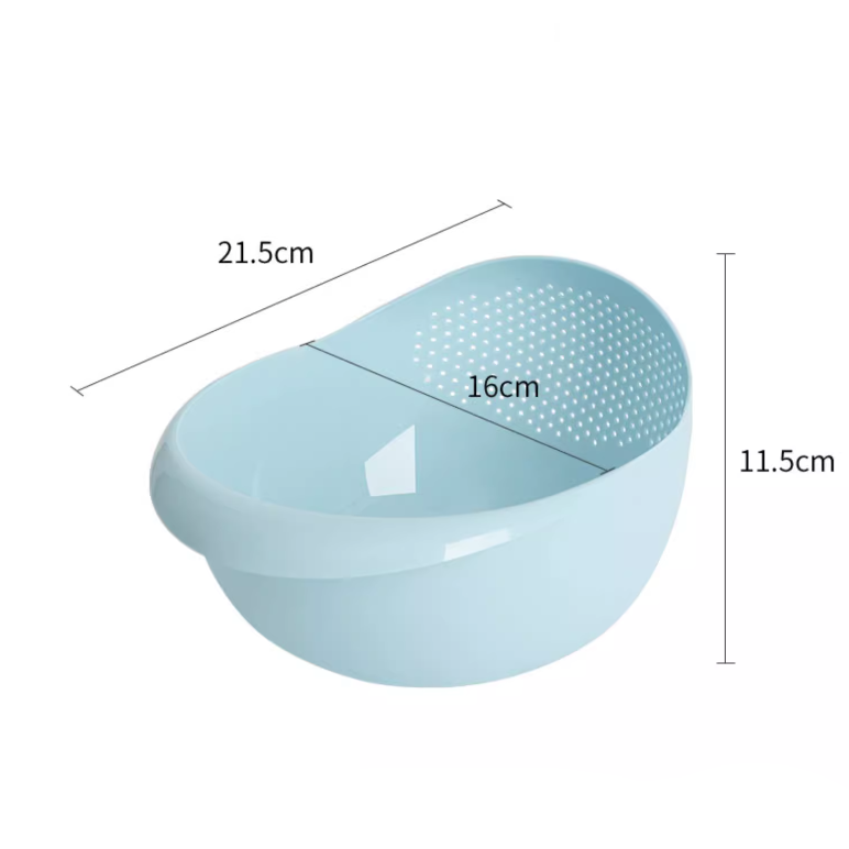 キッチンの米とぎ米とぎ、食材や果物、米の仮置き、パスタやサラダ作りにも使えるざるです|undefined