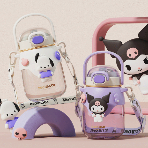 『サンリオ・sanrio』水筒｜大容量・持ち運びに便利・マイメロディ・クロミ・プリン・シナモロール・ポチャッコ