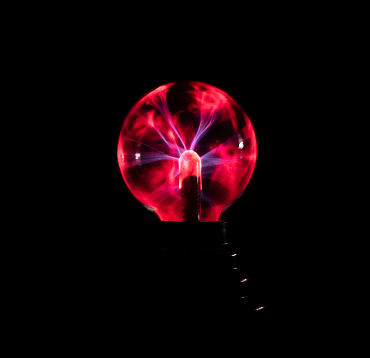 『人気科学玩具 雷ボール 』マジックボール｜球体の表面を指で触れると、放電した光が追ってくる