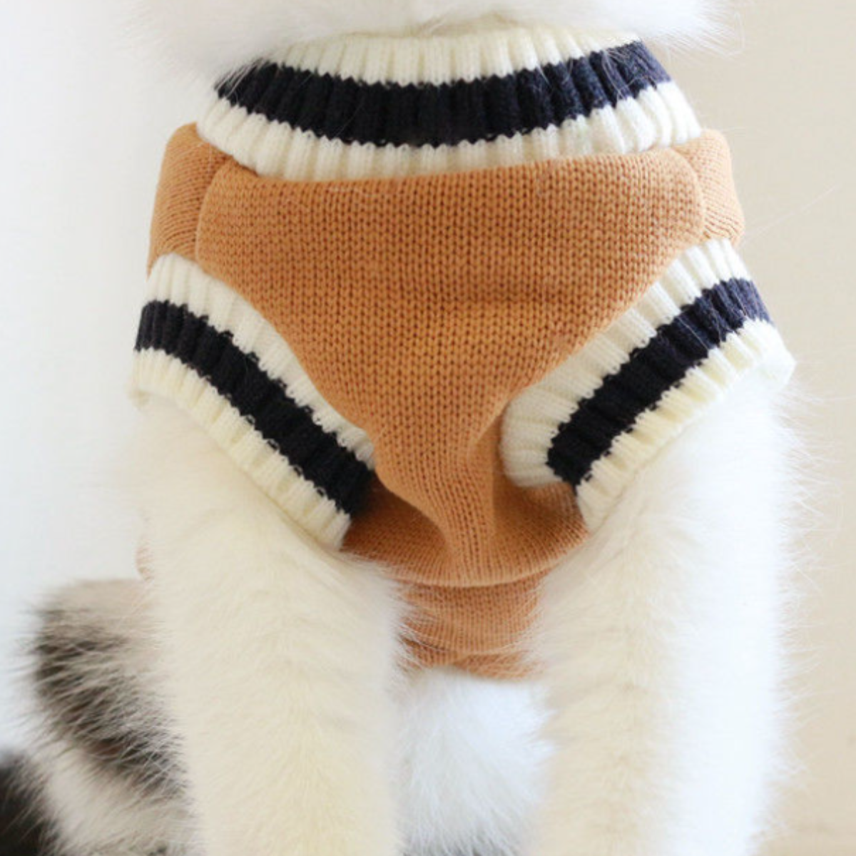 防寒 冬の猫服 ベスト式 かわいいペット服｜フワフワで良い手触り|undefined