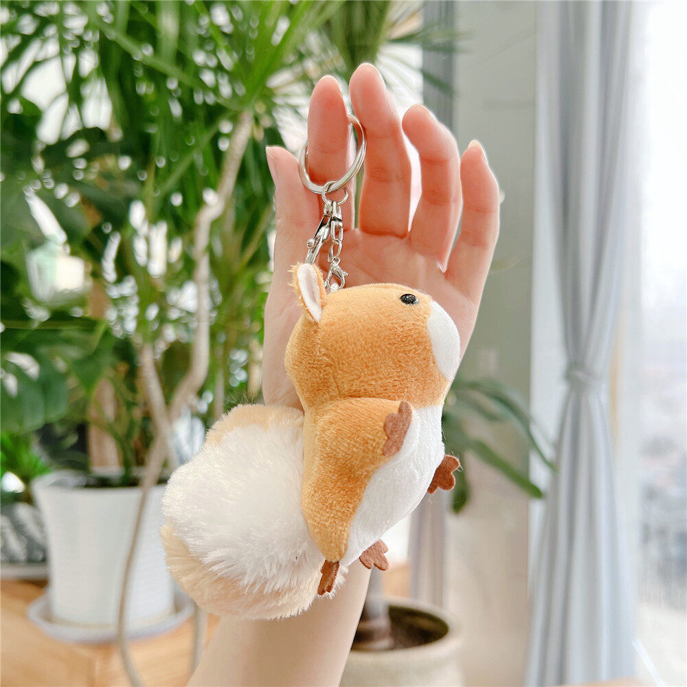 キーホルダー|リス・人形のペンダント・かわいい ・ランドセルのペンダント・金属のキーホルダー・ 携帯しやすい|undefined