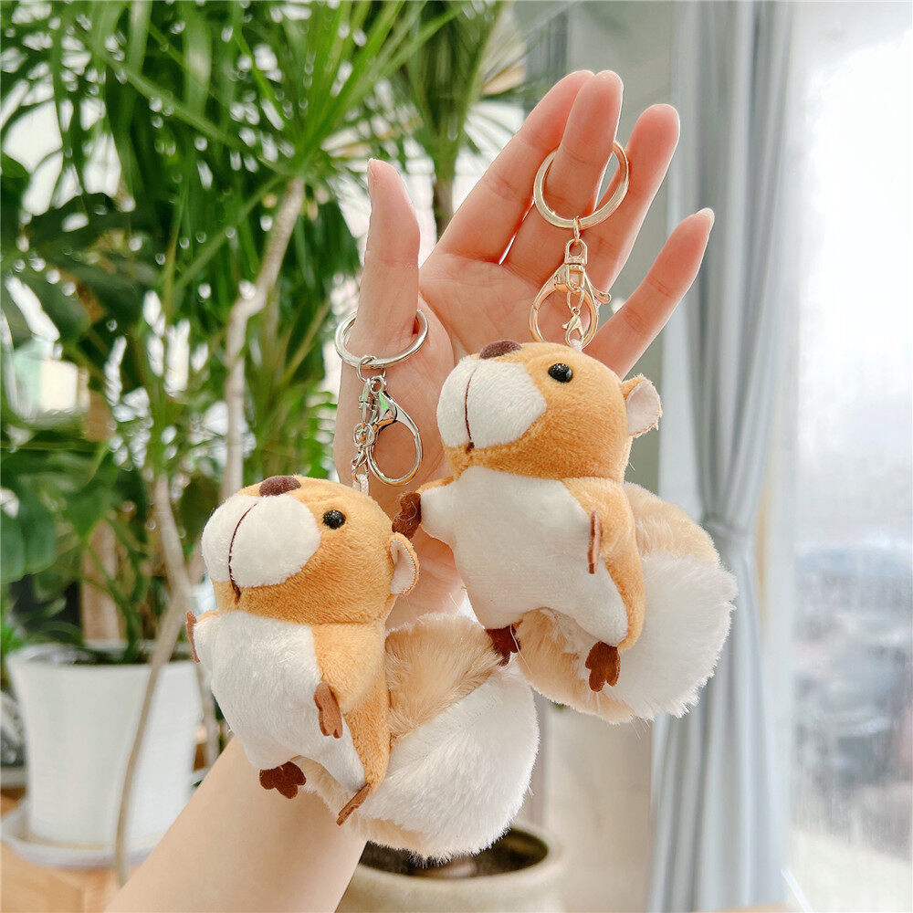 キーホルダー|リス・人形のペンダント・かわいい ・ランドセルのペンダント・金属のキーホルダー・ 携帯しやすい|undefined