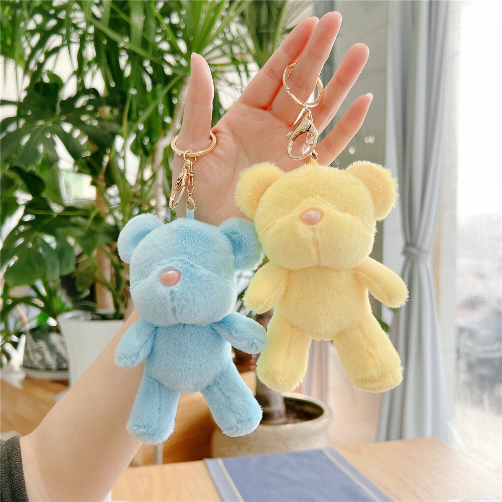 キーホルダー|バッグチャーム・🐻クマ・ぬいぐるみ ・ランドセルのペンダント・ 飾り物 ・プレゼント・キーリング|undefined