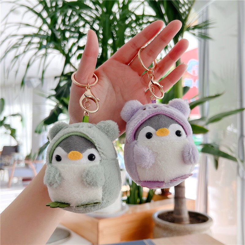 キーホルダー|バッグチャーム・🐧ペンギン・バッグ飾り・マルチカラー・男の子＆女の子・ キーリング・アクセサリー|undefined