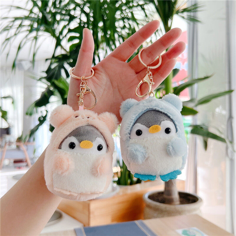 キーホルダー|バッグチャーム・🐧ペンギン・バッグ飾り・マルチカラー・男の子＆女の子・ キーリング・アクセサリー|undefined