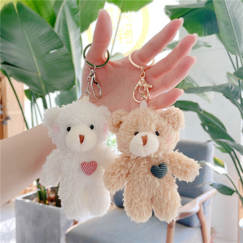 キーホルダー|バッグチャーム・🐻クマ・ぬいぐるみ ・ランドセルのペンダント・ 飾り物 ・プレゼント・キーリング|undefined