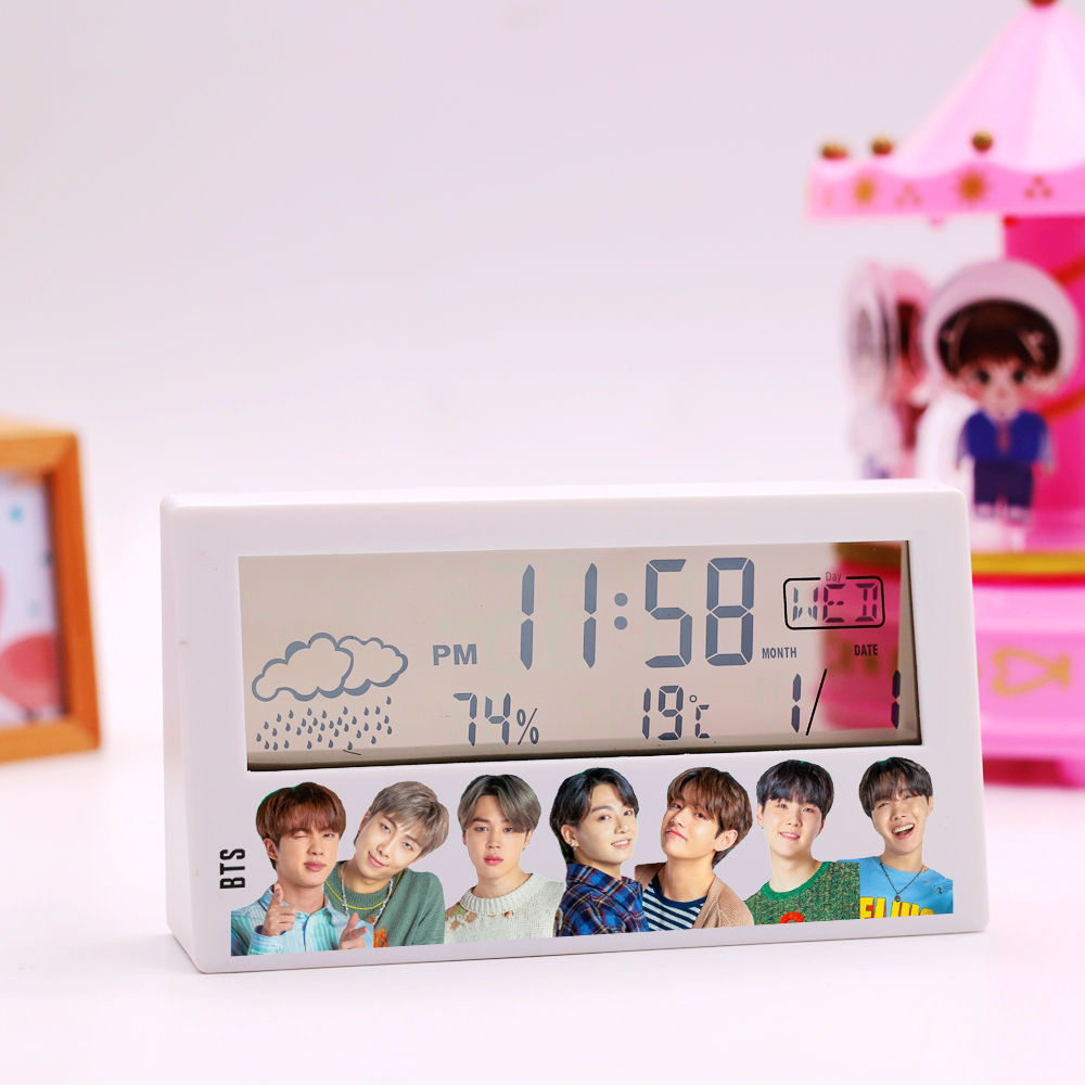 防弾少年団(BTS) - BTS 오’늘 ACRYLIC CLOCK BTS] - Acrylic Clock 2018 BTS Exhibition '오, 늘' Official