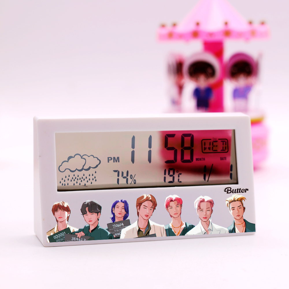 防弾少年団(BTS) - 防弾少年団 BTS 展示会 MD アクリル クロック BTS ACRYLIC CLOCK アクリルクロック 展示会 オヌル 美品 - メルカリ