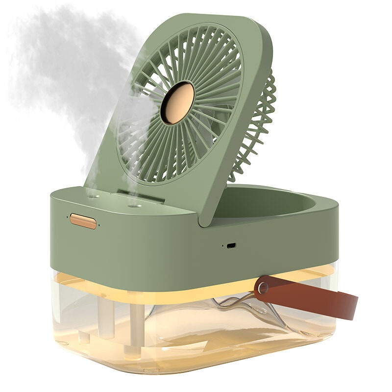 加湿スプレーミニ扇風機｜静音・USB充電・携帯・家庭用・屋外用・便利・2024新品・涼しい・夏のいいとも|undefined