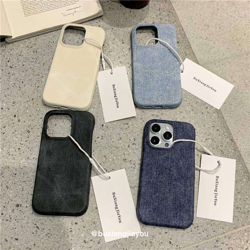 スマホケース｜iPhone15・iPhone多機種対応・シンプル風・デニムデザインでどんな服にも合う！|undefined