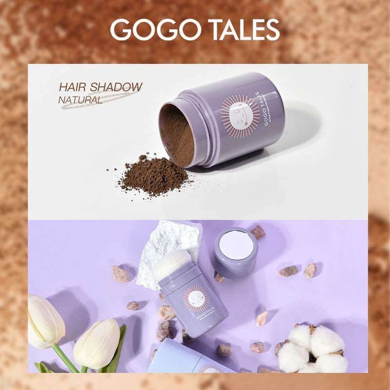 GOGOTALESヘアラインパウダー｜髪飾り・ヘアシャドウ・小顔パウダー・ヘアラインパウダー・生え際・薄毛用|undefined