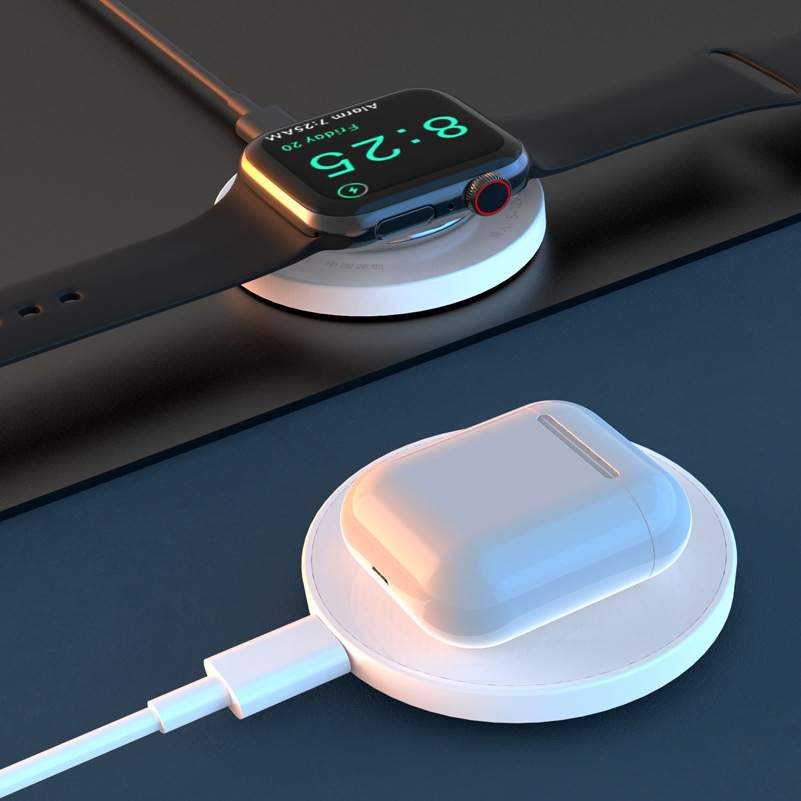 ワイヤレス充電器｜15W電圧・アップル製品に対応・MagSafe・ワイヤレス充電・3in1・iwatch|undefined