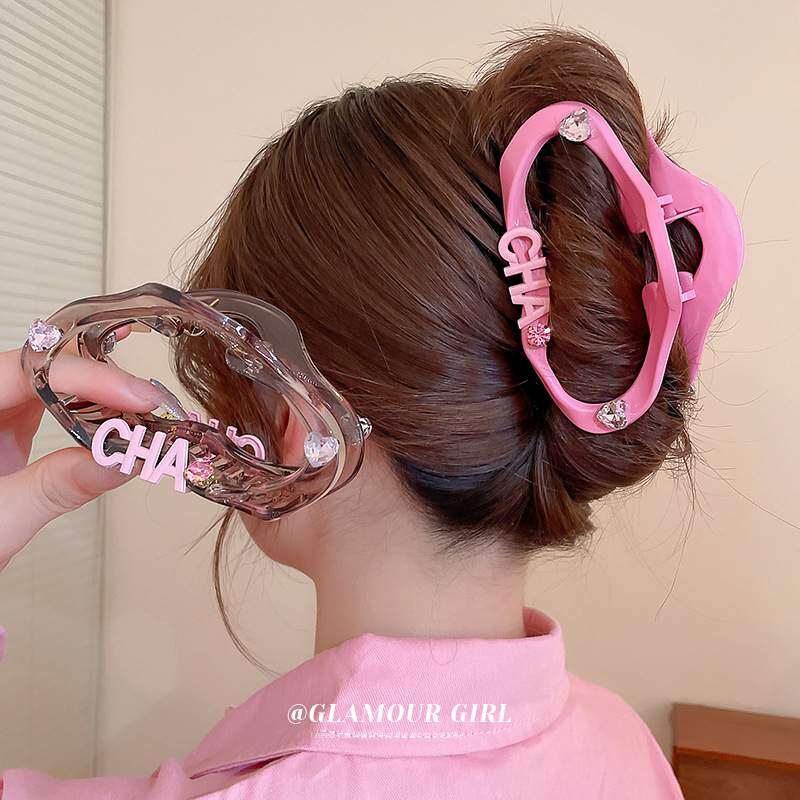 ヘアクリップ ｜ ハート型・韓国風・大きいサイズ・ジェリーカラー・ファッション・ヘアアクセサリー|undefined