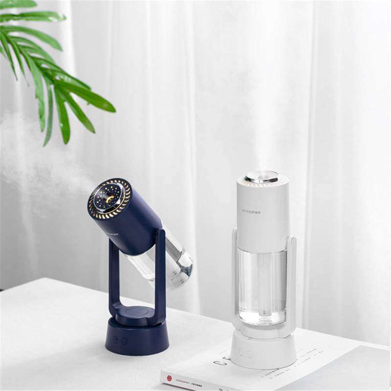 自動加湿器｜首振り回転し、霧吹き　アロマディフューザー　ナイトライト補水器|undefined